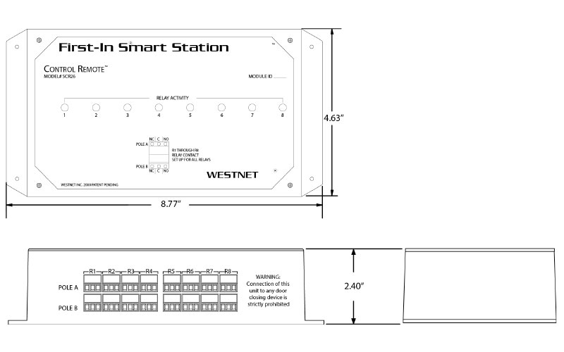 First-In control remote | Westnet